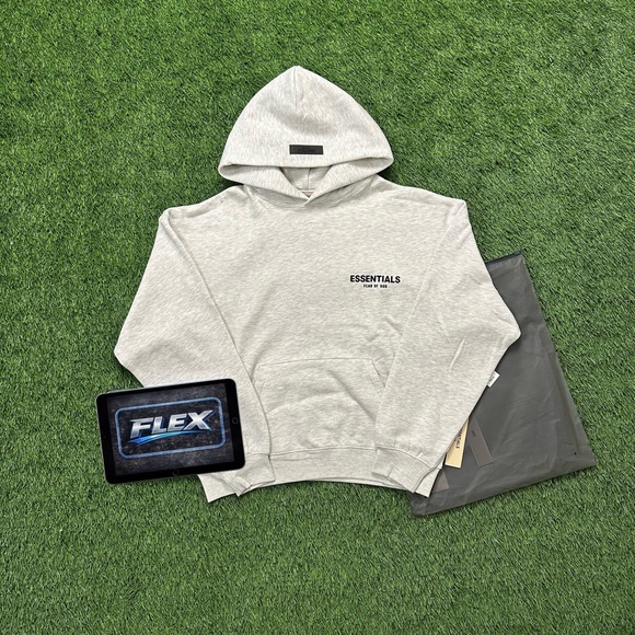 Essentials Fear of God Light oatmeal hoodie